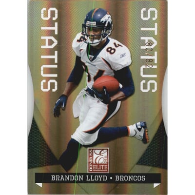 2011 Donruss Elite Status #30 Brandon Lloyd/84