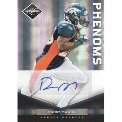 2011 Limited Monikers Autographs Silver #189 Rahim Moore/199