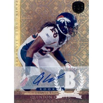 2011 Panini Gold Standard Autographs Silver #225 Quinton Carter/499