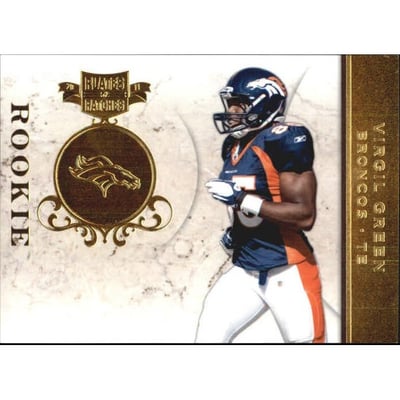 2011 Panini Plates and Patches Gold #181 Virgil Green