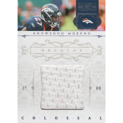 2011 Playoff National Treasures Colossal Materials #13 Knowshon Moreno/99