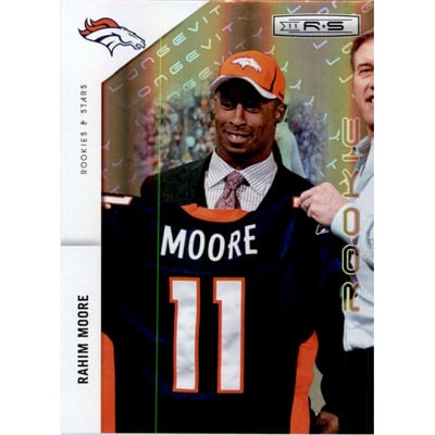 2011 Rookies and Stars Longevity Parallel Gold #229 Rahim Moore