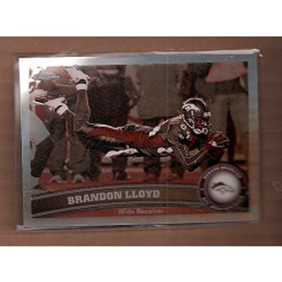 2011 Topps Chrome Sepia Refractors #162 Brandon Lloyd