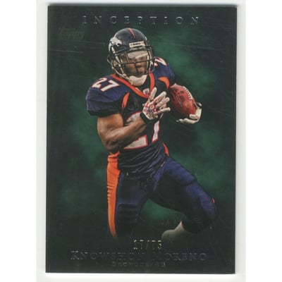 2011 Topps Inception Green #24 Knowshon Moreno
