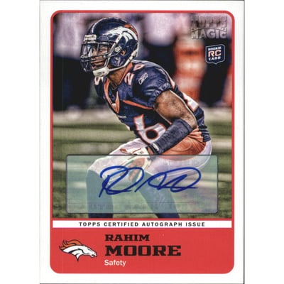 2011 Topps Magic Rookies Autographs #24 Rahim Moore