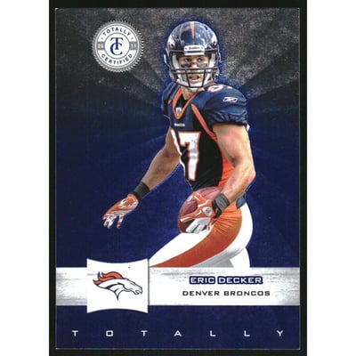2011 Totally Certified Blue #49 Eric Decker