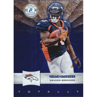 2011 Totally Certified Blue #51 Willis McGahee