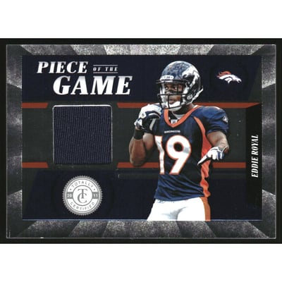 2011 Totally Certified Piece of the Game #13 Eddie Royal/199