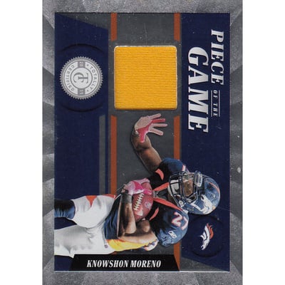 2011 Totally Certified Piece of the Game #14 Knowshon Moreno/199