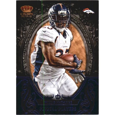 2012 Crown Royale Pivotal Players Blue #10 Willis McGahee