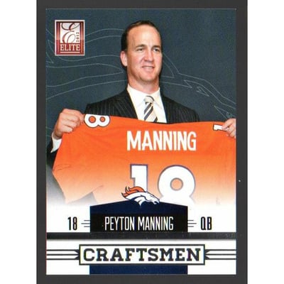 2012 Elite Craftsmen #7 Peyton Manning