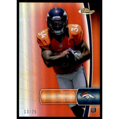 2012 Finest Red Refractors #115 Ronnie Hillman