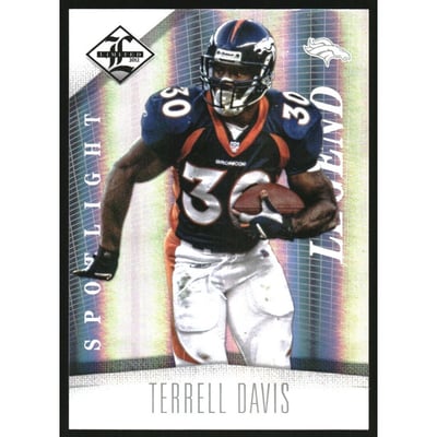 2012 Limited Silver Spotlight #111 Terrell Davis