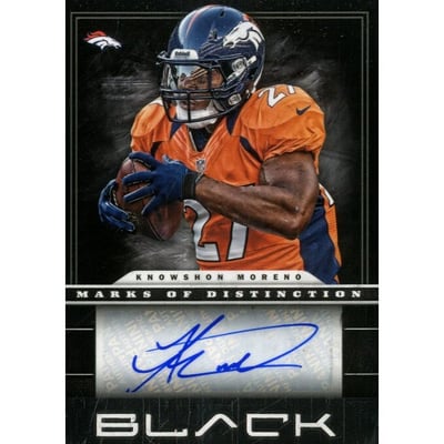 2012 Panini Black Marks of Distinction #52 Knowshon Moreno/49