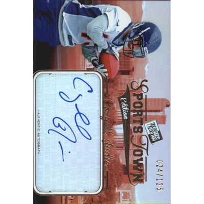 2012 Press Pass SportsTown Silver #STCJ Coryell Judie/115*