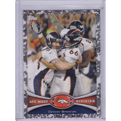 2012 Topps Camo #324 Denver Broncos/Matt Prater/Lonie Paxton