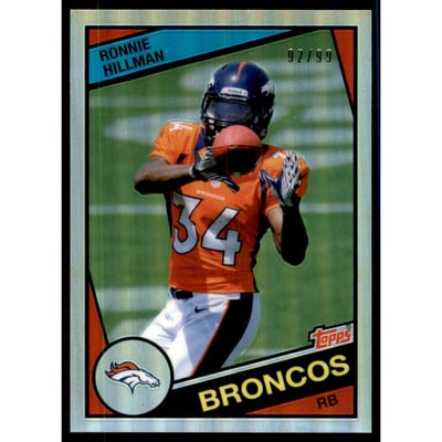 2012 Topps Chrome 1984 Refractors #33 Ronnie Hillman