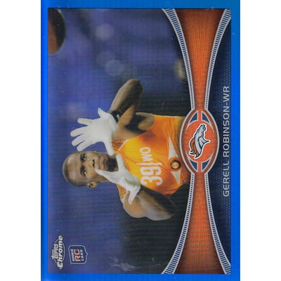 2012 Topps Chrome Blue Refractors #214 Gerell Robinson