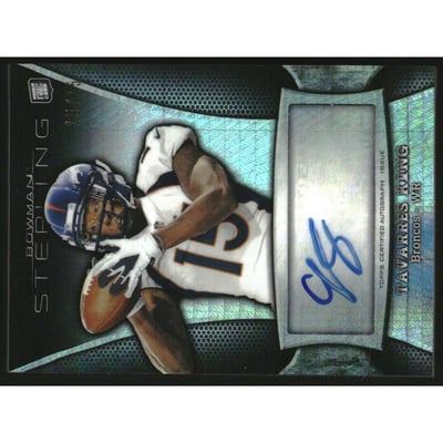 2013 Bowman Sterling Autographs Prism Refractors #BSATK Tavarres King