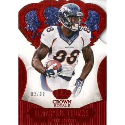 2013 Crown Royale Red #32 Demaryius Thomas