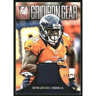 2013 Elite Gridiron Gear Jerseys #44 Demaryius Thomas/199
