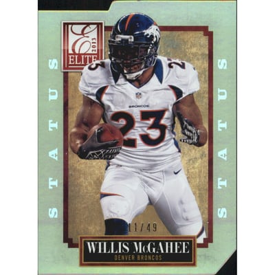 2013 Elite Status Gold #33 Willis McGahee