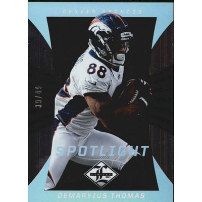 2013 Limited Silver Spotlight #32 Demaryius Thomas