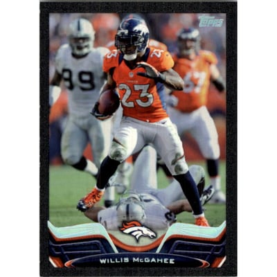 2013 Topps Black #296 Willis McGahee