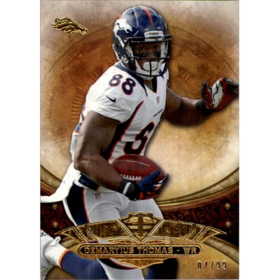 2013 Topps Triple Threads Gold #48 Demaryius Thomas