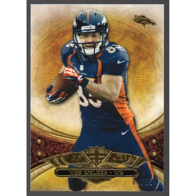 2013 Topps Triple Threads Gold #58 Wes Welker
