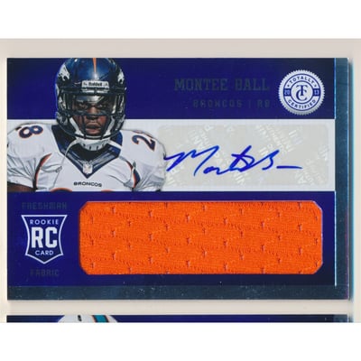 2013 Totally Certified Blue Signatures #239 Montee Ball FF/99