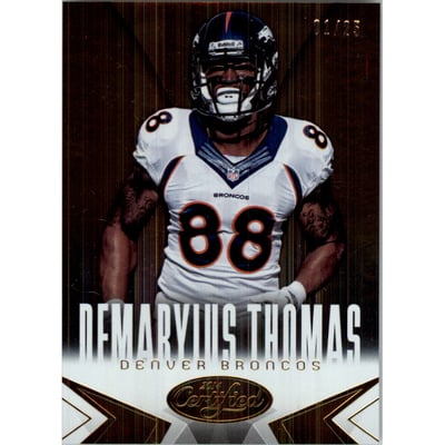 2014 Certified Gold #30 Demaryius Thomas