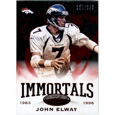 2014 Certified Red #190 John Elway IMM