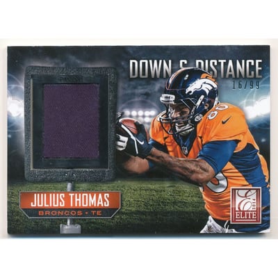 2014 Elite Down and Distance First #4 Julius Thomas/99