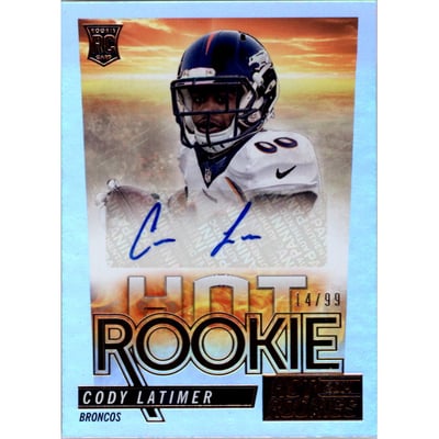 2014 Panini Hot Rookies Hot Rookies Autographs #HRCL Cody Latimer/99