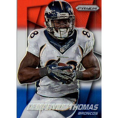 2014 Panini Prizm Prizms Red White and Blue #126 Demaryius Thomas