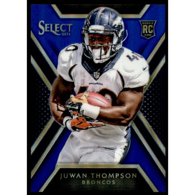 2014 Select Prizm Blue #173 Juwan Thompson