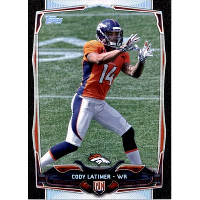 2014 Topps Black #339 Cody Latimer
