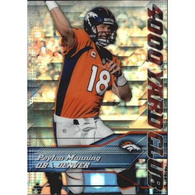 2014 Topps Chrome 4000 Yard Club #6 Peyton Manning