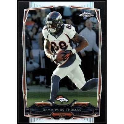 2014 Topps Chrome Black Refractors #5 Demaryius Thomas
