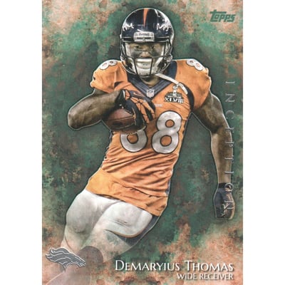 2014 Topps Inception Green #66 Demaryius Thomas