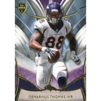 2014 Topps Supreme Purple #33 Demaryius Thomas