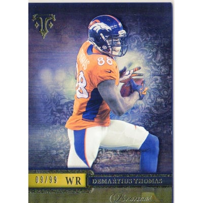2014 Topps Triple Threads Gold #38 Demaryius Thomas