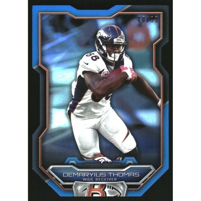 2015 Bowman Die Cut Blue #BCDCDT Demaryius Thomas