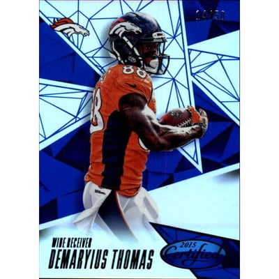 2015 Certified Mirror Blue #40 Demaryius Thomas