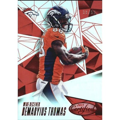 2015 Certified Mirror Red #40 Demaryius Thomas