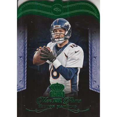 2015 Crown Royale Men at Arms Green #MA8 Peyton Manning