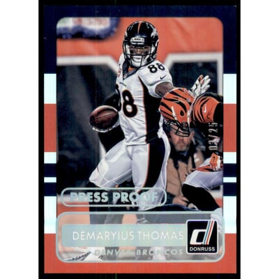 2015 Donruss Press Proofs Silver #69 Demaryius Thomas