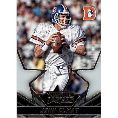 2015 Rookies and Stars Star Studded Die Cuts #18 John Elway