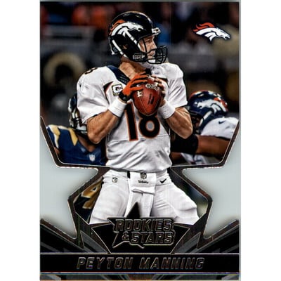 2015 Rookies and Stars Star Studded Die Cuts #9 Peyton Manning